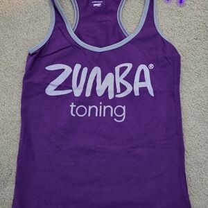 Zumba Fitness Vibrant Purple Tank Top